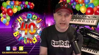 Thumbnail: 40th Birthday Stream on Twitch! LIVE TONIGHT