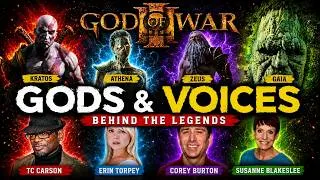 Thumbnail: God of War 3 Voice Actors | Real Faces Behind Kratos, Zeus & Every Greek God 🔥