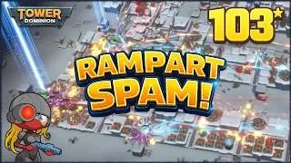 Thumbnail: Tower Dominion Endless Guide | Wave 103 with Rampart Spam