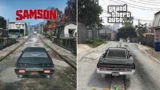 Thumbnail: Samson vs GTA V: Physics & Graphics Comparison