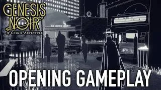 Thumbnail: Genesis Noir Gameplay – First 25 Minutes Walkthrough (Xbox Series X, 4K, No Commentary)