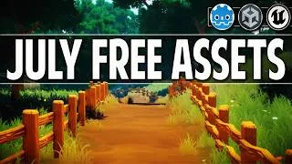 Thumbnail: July FREE Game Assets - VFX Software - Source Code & More!