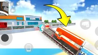 Thumbnail: Franklin found secret Rail line to flying house 🏠in Indian theft auto simulator 💯🔥