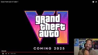 Thumbnail: GTA VI Trailer Reaction and Predictions! Not releasing until 2025?!