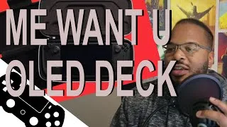 Thumbnail: Way too hyped for OLED Steam Deck!