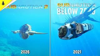 Thumbnail: Subnautica 2 vs Below Zero - Details and Physics Comparison
