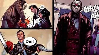 Thumbnail: Jason Voorhees vs Ash Williams – Comic Fight