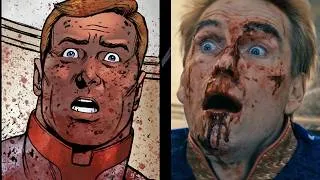 Thumbnail: Homelander vs Billy Butcher – Comic vs TV Show Comparison