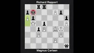 Thumbnail: Magnus Carlsen vs Richard Rapport | FIDE World Blitz Chess Championship (2022)