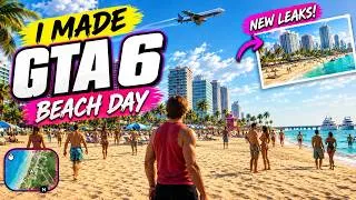 Thumbnail: I MADE GTA 6 BEACH DAY BEFORE CYBERLEEK LEAKED IT