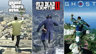 Thumbnail: Jumping from High Places in 15 Different Games