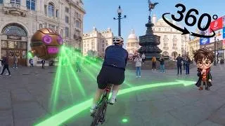 Thumbnail: 360° VR Game: Can You Find the Glitched Characters in London? (Interactive Challenge)