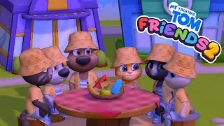 Thumbnail: My Talking Tom Friends 2 Gameplay Walkthrough Part 248 - Friends Eat Dinner Together