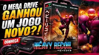 Thumbnail: O MEGA DRIVE GANHOU UM JOGO NOVO?! Conheça Heavy Recoil! #MegaDrive #segagenesis  #HeavyRecoil