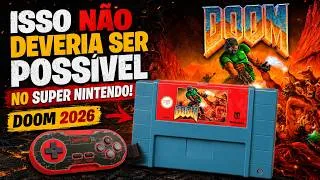 Thumbnail: ISSO NÃO DEVERIA SER POSSÍVEL NO SUPER NINTENDO! (DOOM 2026) #snes   #doom  #retrogaming
