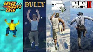 Thumbnail: Jumping from the Highest Point in 22 Rockstar Games - Watch Before GTA VI