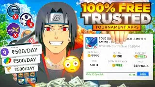 Thumbnail: I FOUND BEST FREE SOLO TOURNAMENT APP💰ENTRY- ₹0🔥PER KILL-100 💴100% REAL TOURNAMENT APP⁉️FREE FIRE 🔥 