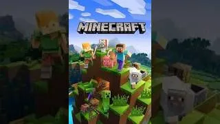 Thumbnail: playing minecraft but my friend recorded the video and a little bit about our channel
