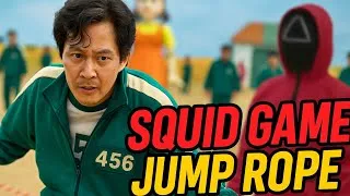Thumbnail: Playing Squid Game Jump Rope With Thanos 🔥😎 #squidgame