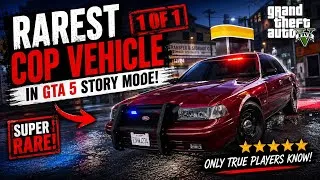 Thumbnail: Rarest Cop Vehicle In Gta-5, Vapid Unmarked Cruiser  #gta5 #playstation4pro