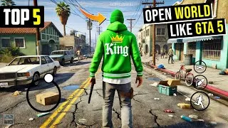 Thumbnail: Top 5 Games Like GTA 5 for Android 2025 | High Graphics