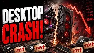 Thumbnail: The Desktop PC Market Just BROKE IN HALF!