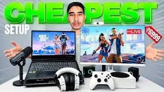Thumbnail: CHEAPEST GTA 6 Gaming & Streaming Setup You Can Build! 💸🎮