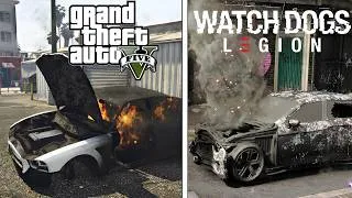 Thumbnail: Watch Dogs Legion Better Than GTA 5 ? (Detail And Physics Comparison) 💥