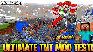 Thumbnail: Minecraft but there are TNT mod 😱 #minecraft #mods 