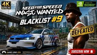 Thumbnail: 🔥 Need for Speed Most Wanted | Blacklist #9 | Earl Final Race | BMW M3 GTR | 4K Ultra HD 🔥