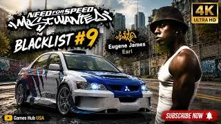 Thumbnail: 🔥Need for Speed Most Wanted | Blacklist #9 Earl | Race Events | 4K Ultra HD 🔥