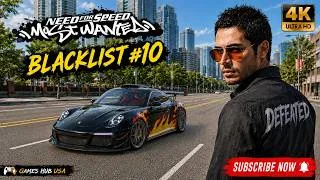 Thumbnail: 🔥NFS Most Wanted | Defeat Blacklist #10 Karl Smit | BMW M3 GTR | 4K Ultra HD Gameplay🔥