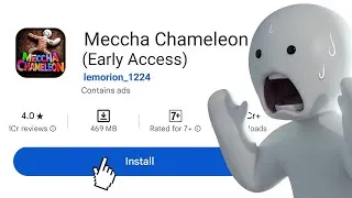 Thumbnail: I Tried The "BEST" Meccha Chameleon Game On Play Store... 😱