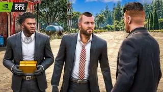 Thumbnail: GTA 5 'The Big Score' Final Heist Mission 8K Gameplay (Obvious) | RTX 5090 Remastered Graphics MOD