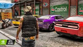 Thumbnail: GTA 5 'Collecting Gauntlets' Mission 8K Gameplay | Ultra Realistic Graphics Mods [RTX 5090]