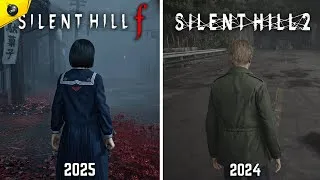 Thumbnail: Silent Hill f vs Silent Hill 2 Remake - Graphic, Physics & Details Comparison