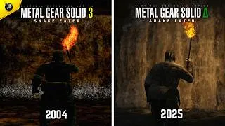 Thumbnail: Metal Gear Solid Delta vs Original - Before & After Graphics & Details