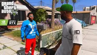 Thumbnail: GTA 5 'Franklin meets Chop' Mission 8K Gameplay | RTX 5090 Remastered Graphics MOD