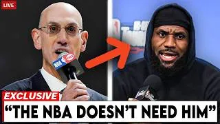 Thumbnail: “HE IS DONE!” — Adam Silver Finally TAKES ACTION Against LeBron