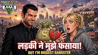 Thumbnail: She Tried to Trap Me… But I’m the Biggest Gangster in GTA 5 😈🔥 #hindi 