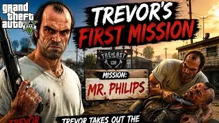 Thumbnail: Trevor’s FIRST Mission 😈 | Mr. Philips | GTA 5 | in hindi