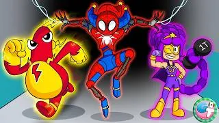 Thumbnail: ¡CAPÍTULO 5, Pero Son SUPERHÉROES! (Animación de Poppy Playtime)