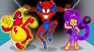 Thumbnail: CHAPTER 5, But They're SUPERHEROES! (Poppy Playtime Animation)