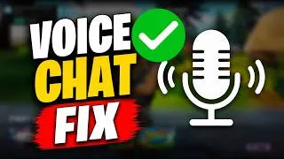 Thumbnail: How to Fix Fortnite Voice Chat Not Working (2026) | Voice Chat & Mic Not Working Fix