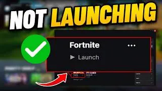Thumbnail: How to Fix Fortnite Not Launching on PC (2026) | Fortnite Won't Open