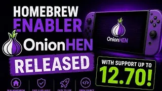 Thumbnail: Homebrew Enabler OnionHEN Released with support up to 12.70!