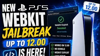Thumbnail: New PS5 WebKit Jailbreak up to 12.00 is Here! (Early Setup Guide)