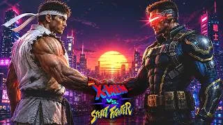 Thumbnail: X-Men vs. Street Fighter – Full Synthwave Remix Album