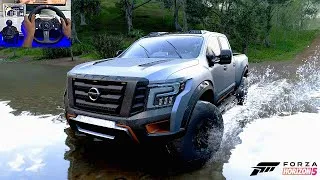 Thumbnail: Forza horizon 5 - off roading  - Nissan Titan warrior - Xbox series x - Logitech g920