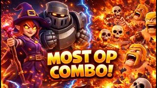 Thumbnail: Mega Knight & Mother Witch Best Deck 2026 🏆 | Clash Royale Gameplay